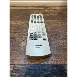 Toshiba SE-R0121 DVD Player TV Remote Control Light Gray Replacement